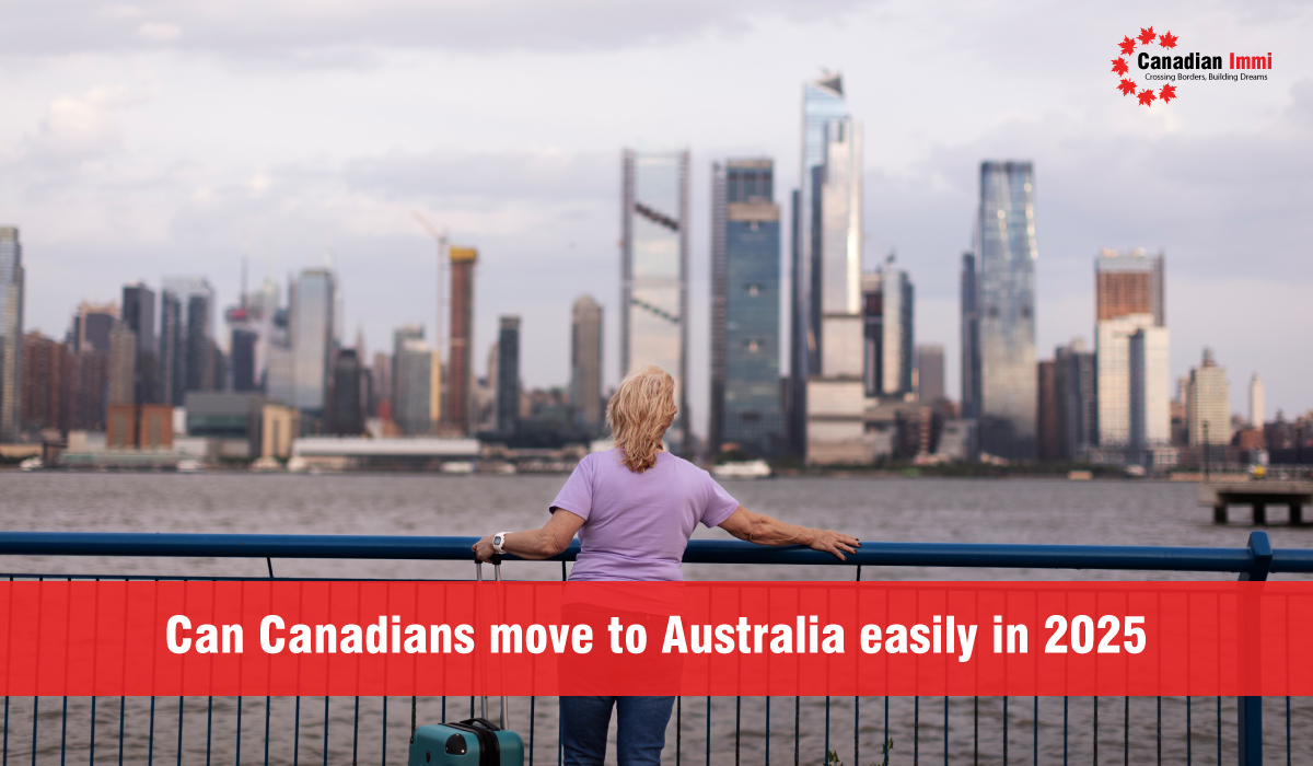 Canadians move to Australia